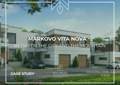 Markovo Vita Nova – between the city and the mountain